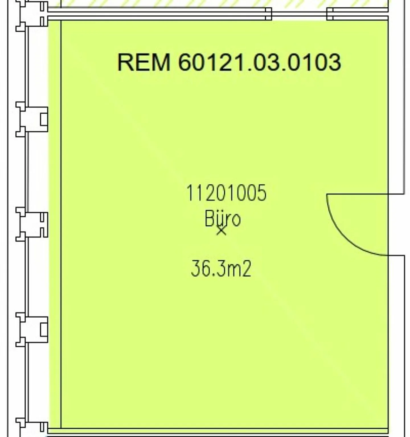 Beautiful office in the Buss area Pratteln - 36 m² on the 1st floor of the main building - Photo 4 of 4