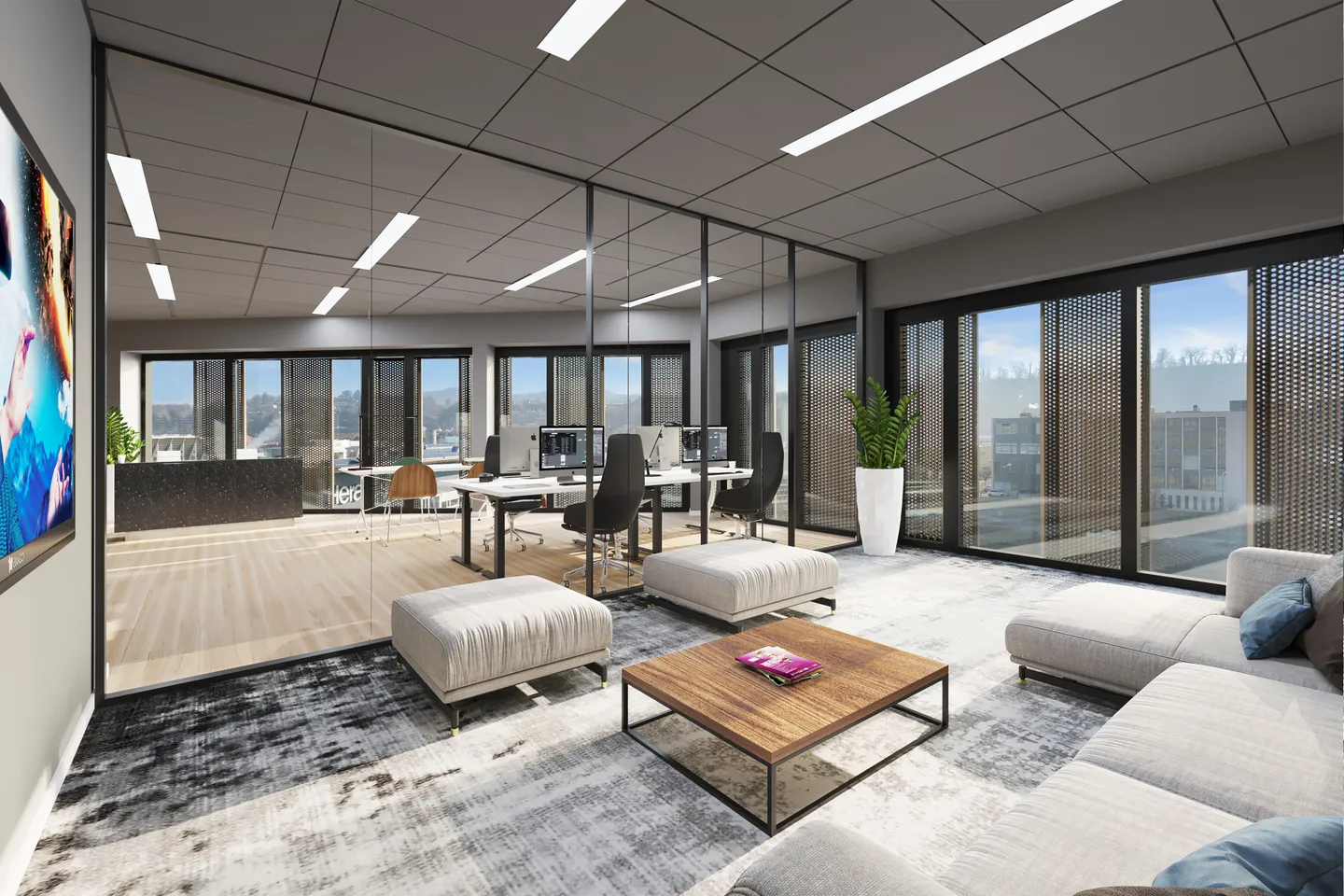 Modern Office Space in Y-Parc - Photo 1 of 7