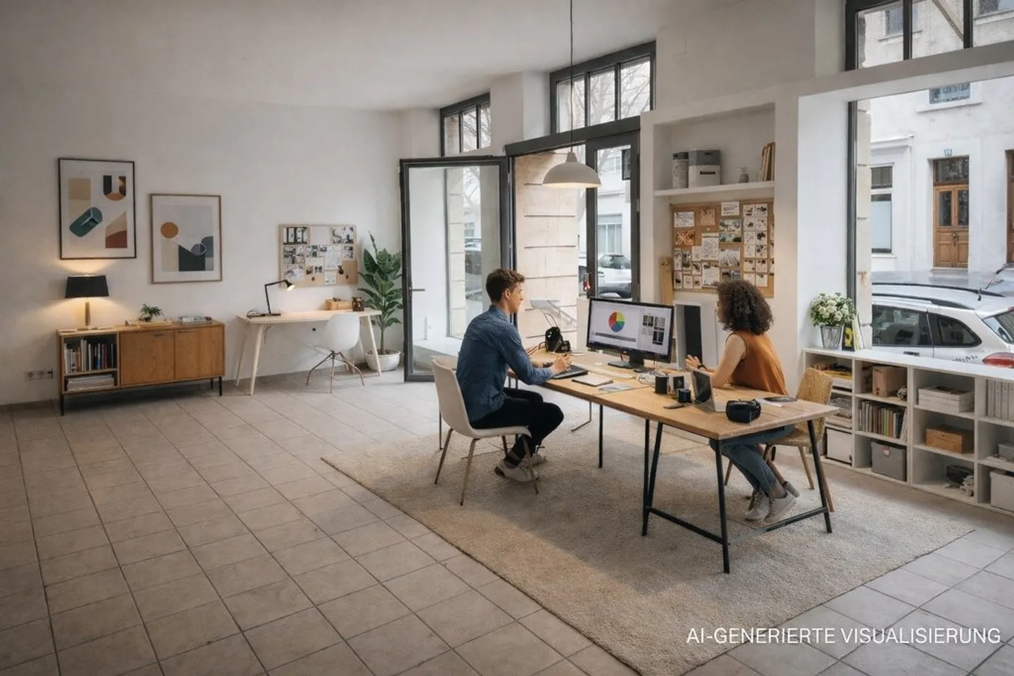 Atelier et espace de projet dans le quartier Paulus - également pour une utilisation temporaire - Photo 2 sur 4