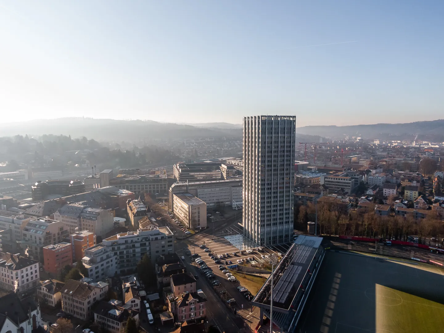 Wintower - Working Above the Rooftops of Winterthur - Photo 1 of 13
