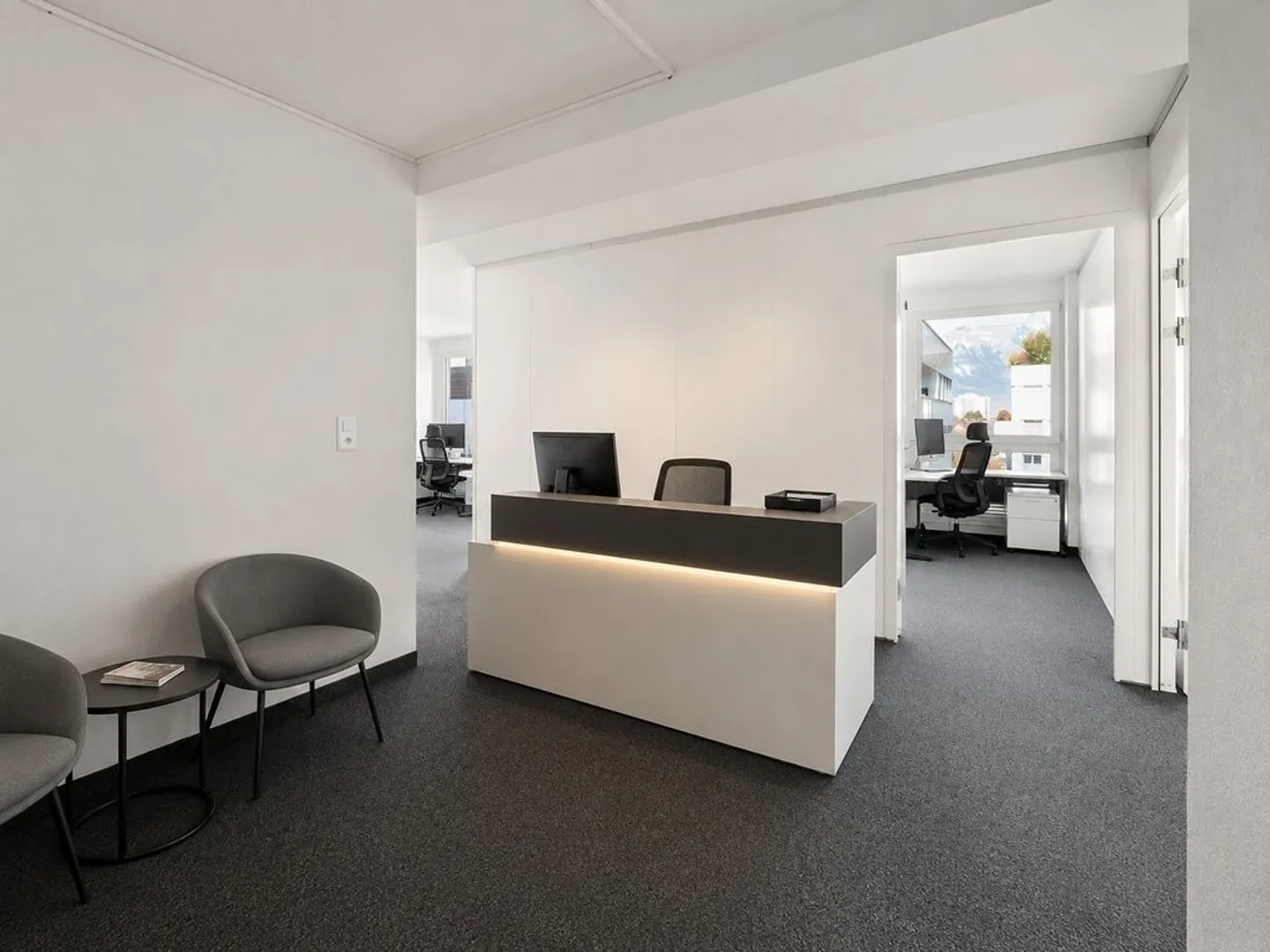 Geräumige Büroräumlichkeiten in Buchs - Foto 4 von 5