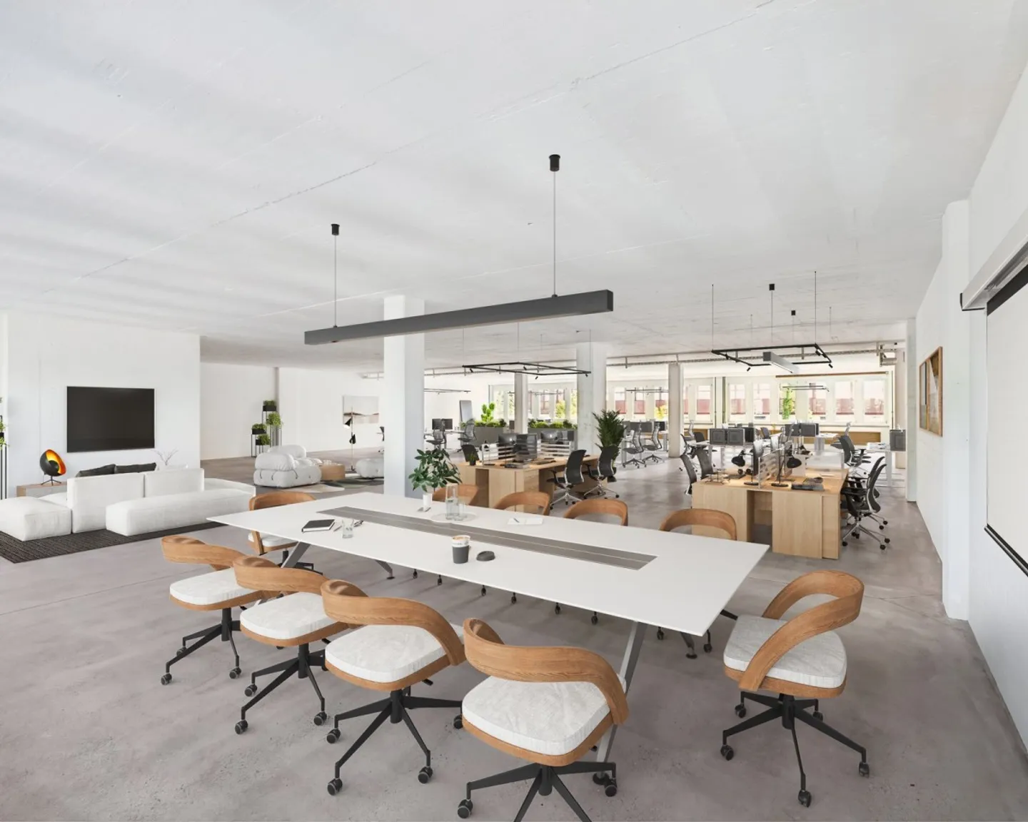 Espace commercial flexible de 488 m² pour bureau, atelier, showroom ou entrepôt à Cham - Photo 4 sur 11