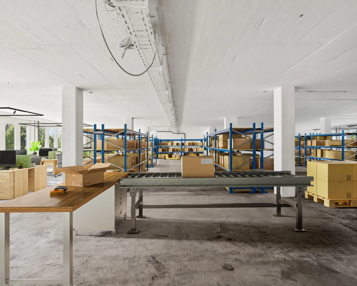 878 m² Bureau et espace commercial à Cham – combinable de manière flexible - Photo 10 sur 13