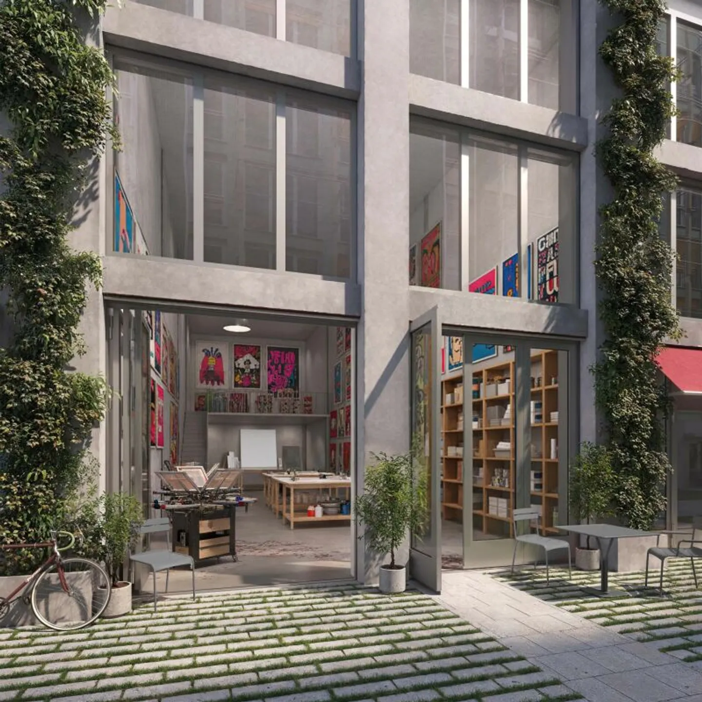 Grow Beyond Yourself - Studio with 9 Meters Ceiling Height in the Vibrant Lymhof - Photo 1 of 7