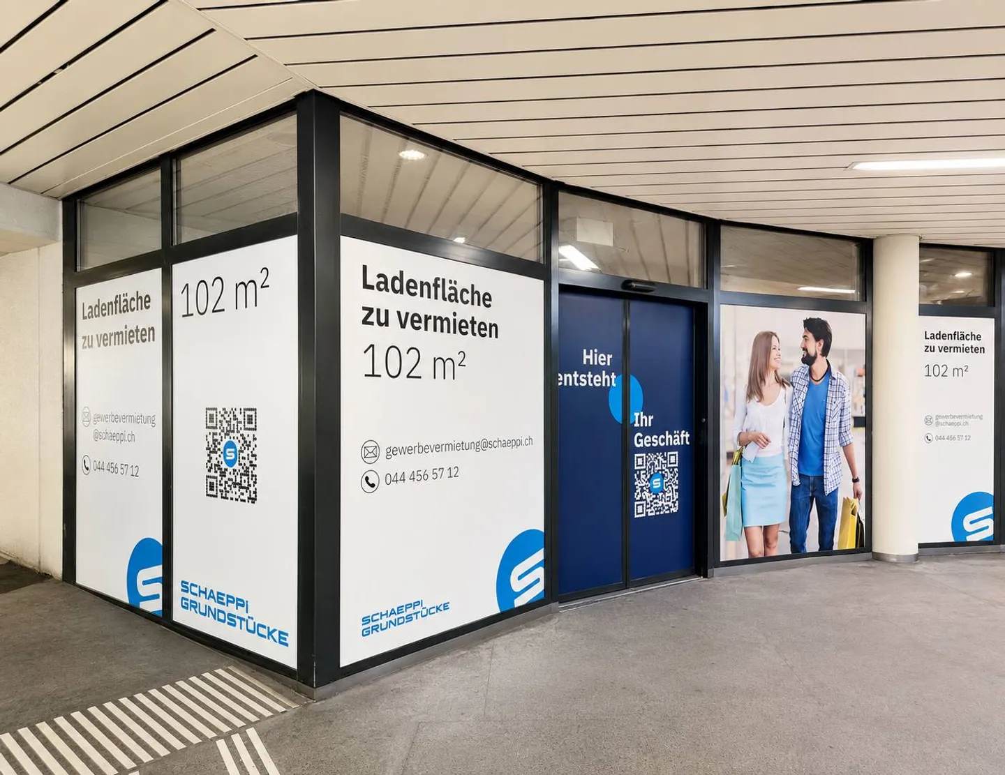 Modern retail space for rent near Dübendorf train station! - Photo 1 of 6