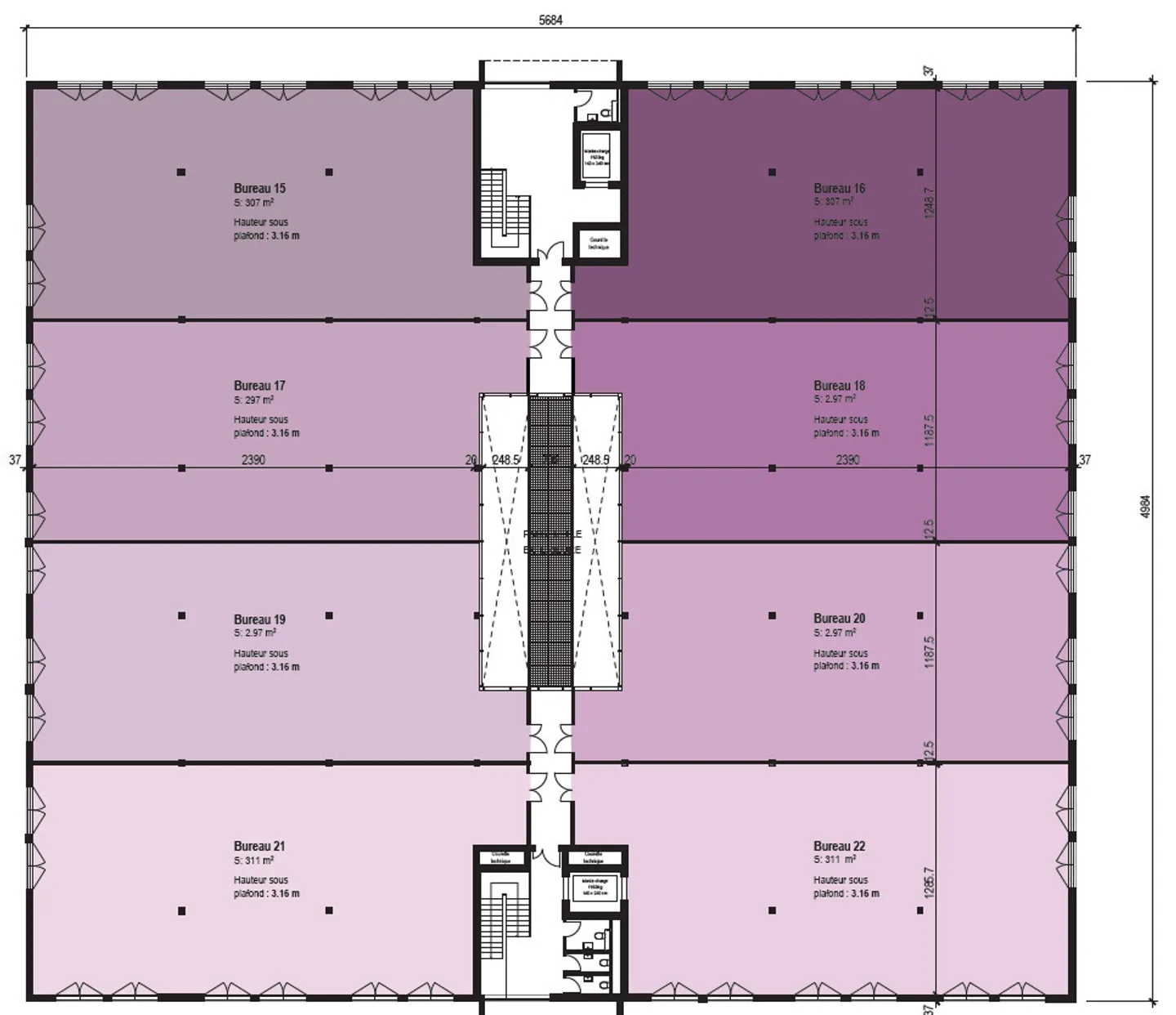 Neu in Gland - Große Verwaltungsfläche - Büro / 1.200m2 - Foto 11 von 11