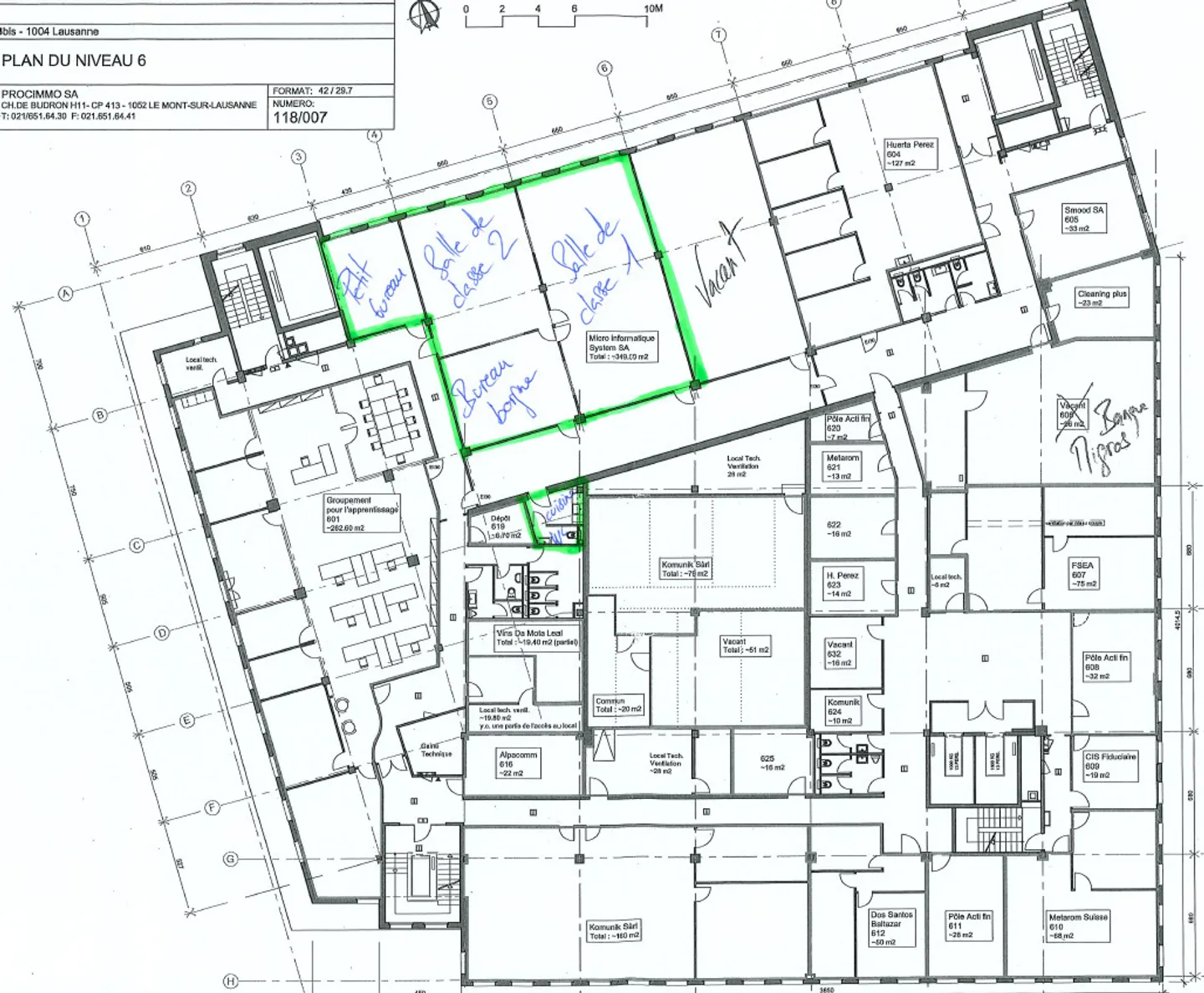 Große helle Fläche 200m2 - Zwischen Lausanne und Prilly - Foto 8 von 8