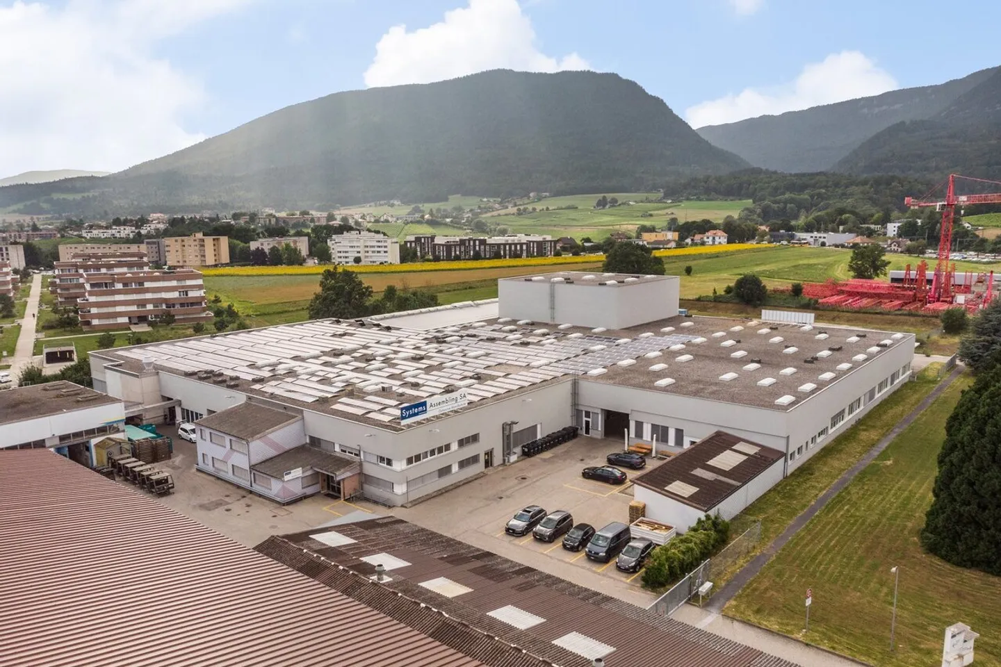 Industrielle Halle zu vermieten in Boudry - Foto 1 von 5