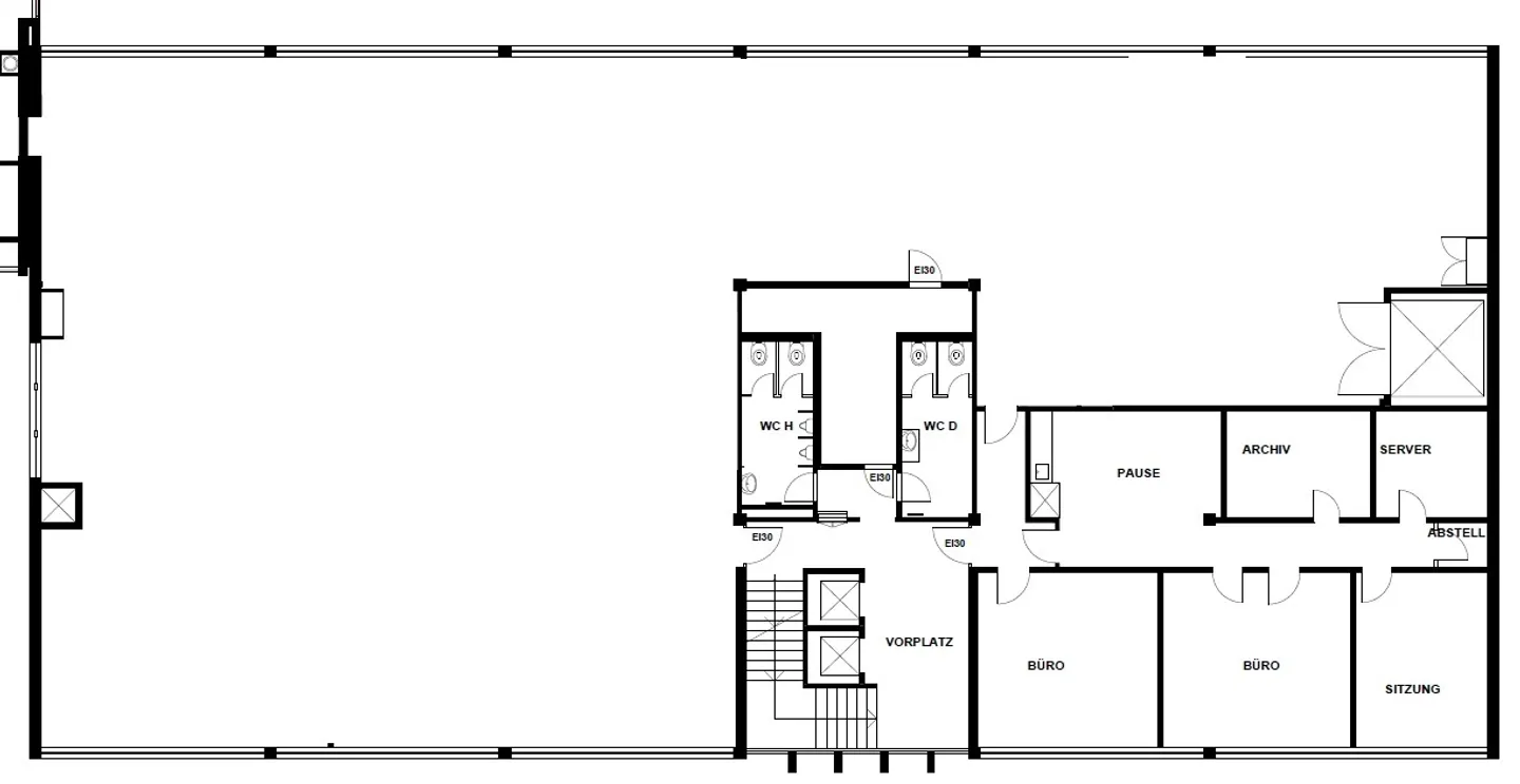 Commercial space or studio with office and production area - Photo 12 of 12
