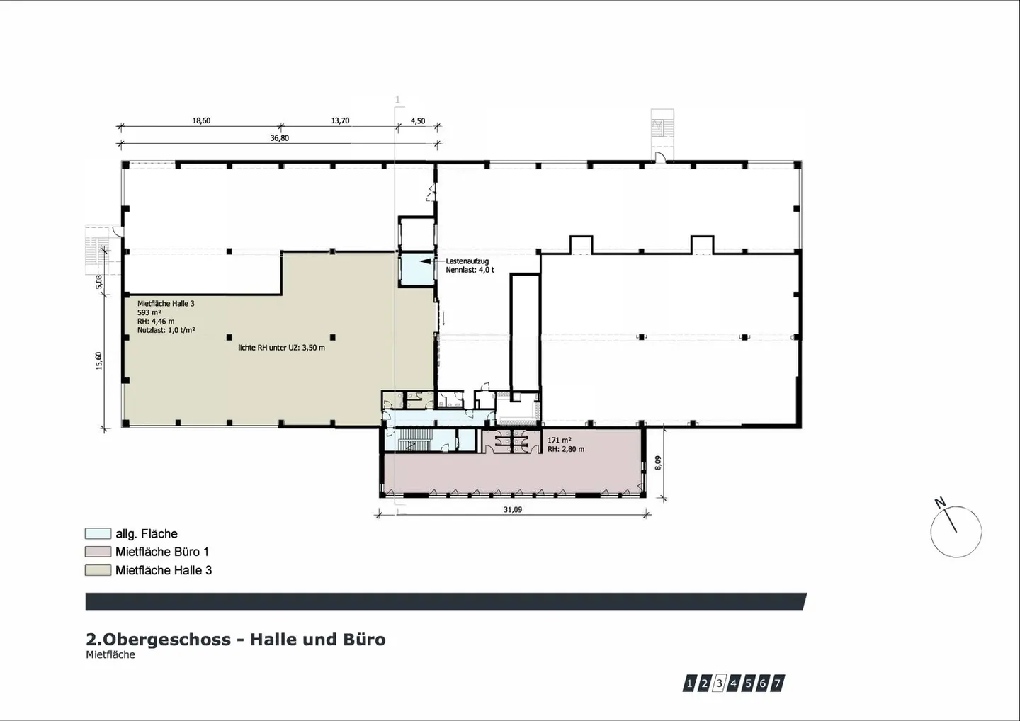 Erstvermietung Neubau per 2027 Gewerbe- und Logistikflächen - Photo 8 of 13