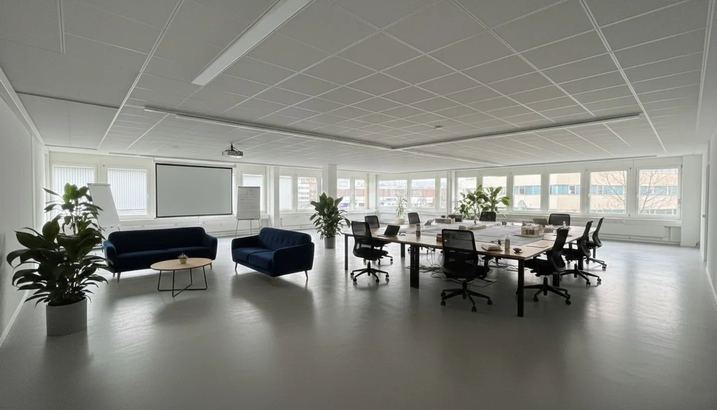Bureau spacieux entièrement aménagé - disponible immédiatement - Photo 5 sur 8