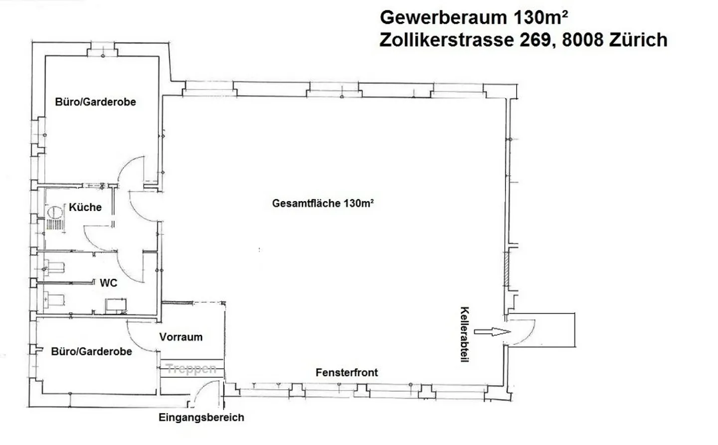 Commercial space in Zurich Seefeld - limited until 30.09.2027 - Photo 12 of 12