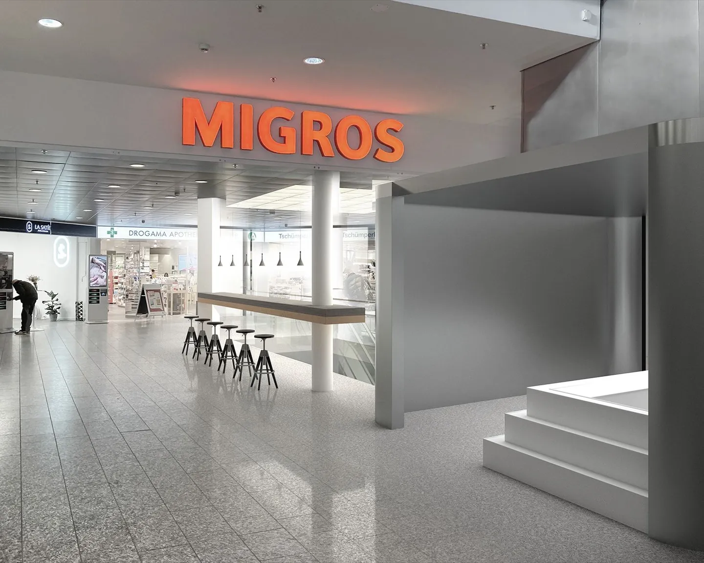 Espace commercial moderne à louer dans le centre Migros de Wiedikon - Photo 4 sur 8