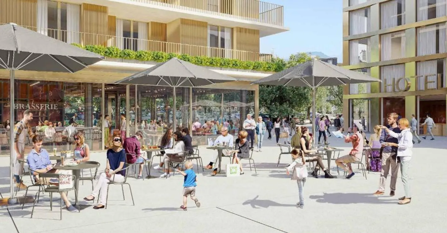 OPPORTUNITÀ - Arcade nuova di 142 m2 in affitto nel quartiere Cour de Gare - Foto 2 di 4