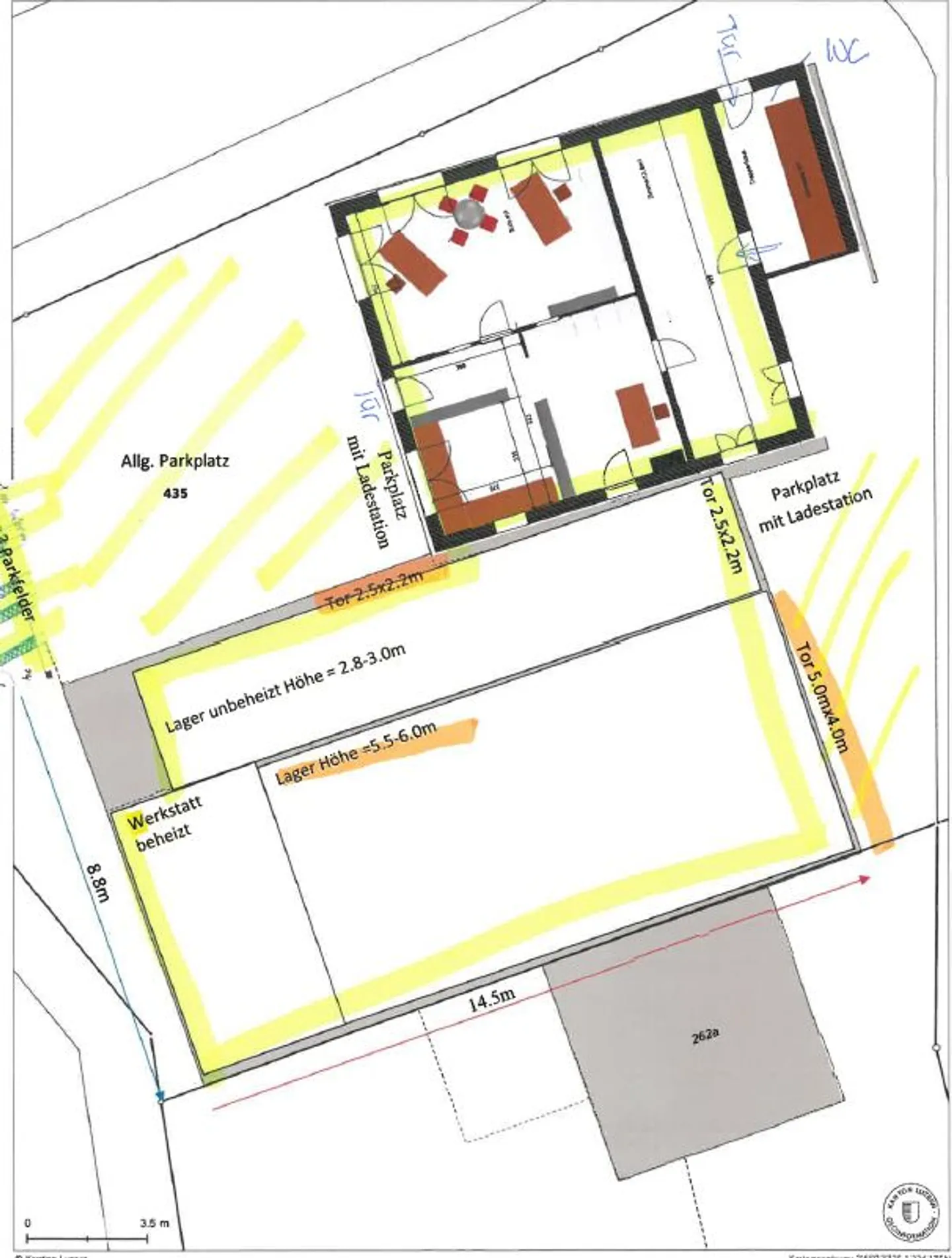 Gewerbehalle mit Büro - Foto 7 von 7