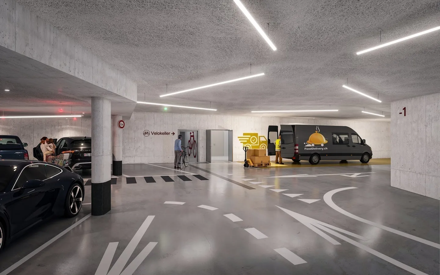 Next Level Spaces - spazi per uffici e commerciali altamente flessibili nell'area Papieri a Cham - Foto 10 di 10