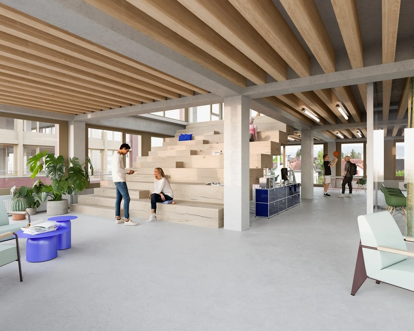 Next Level Spaces - highly flexible office and commercial spaces on the Papieri site in Cham - Photo 2 of 10