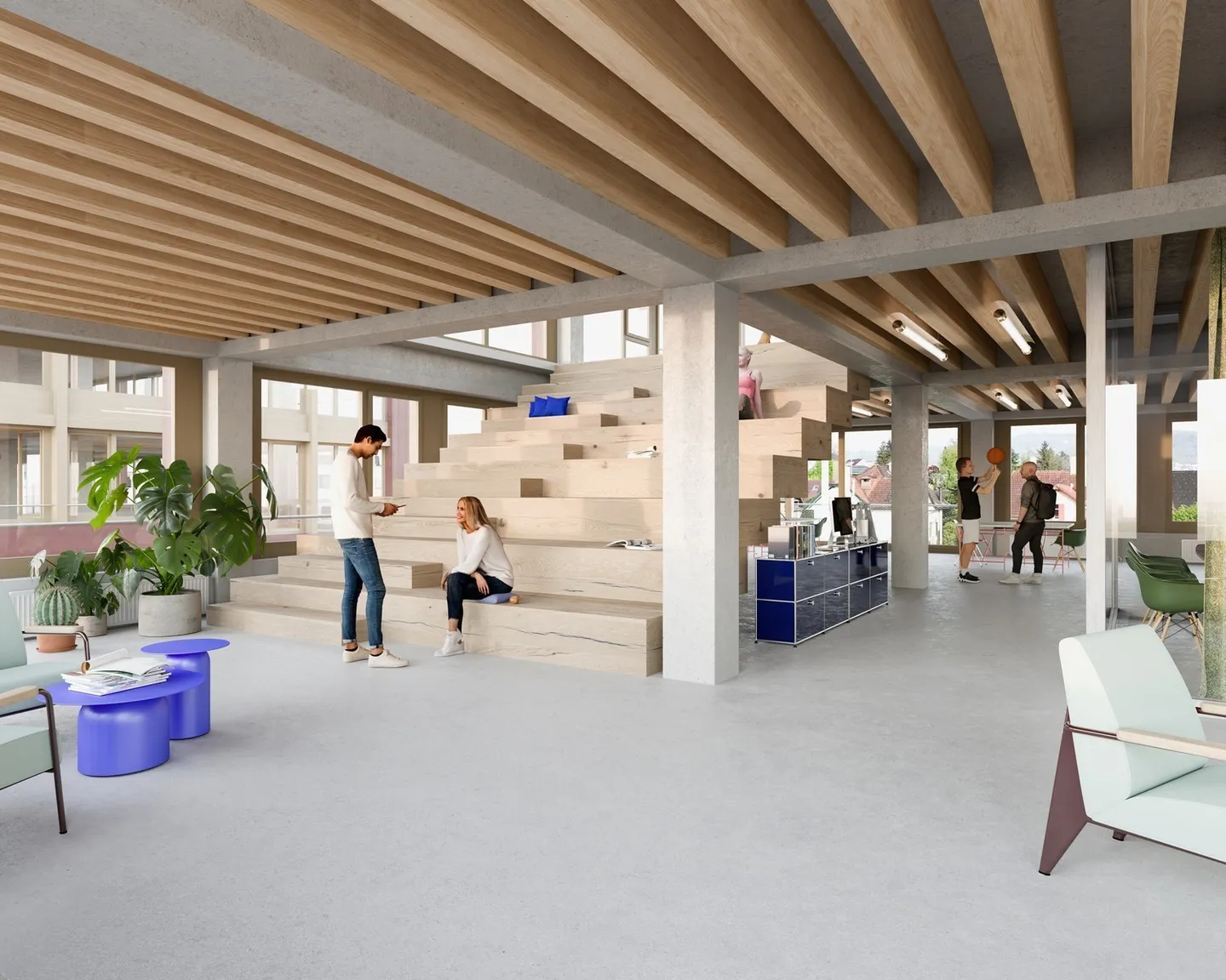 Next Level Spaces - highly flexible office and commercial spaces on the Papieri site in Cham - Photo 1 of 10