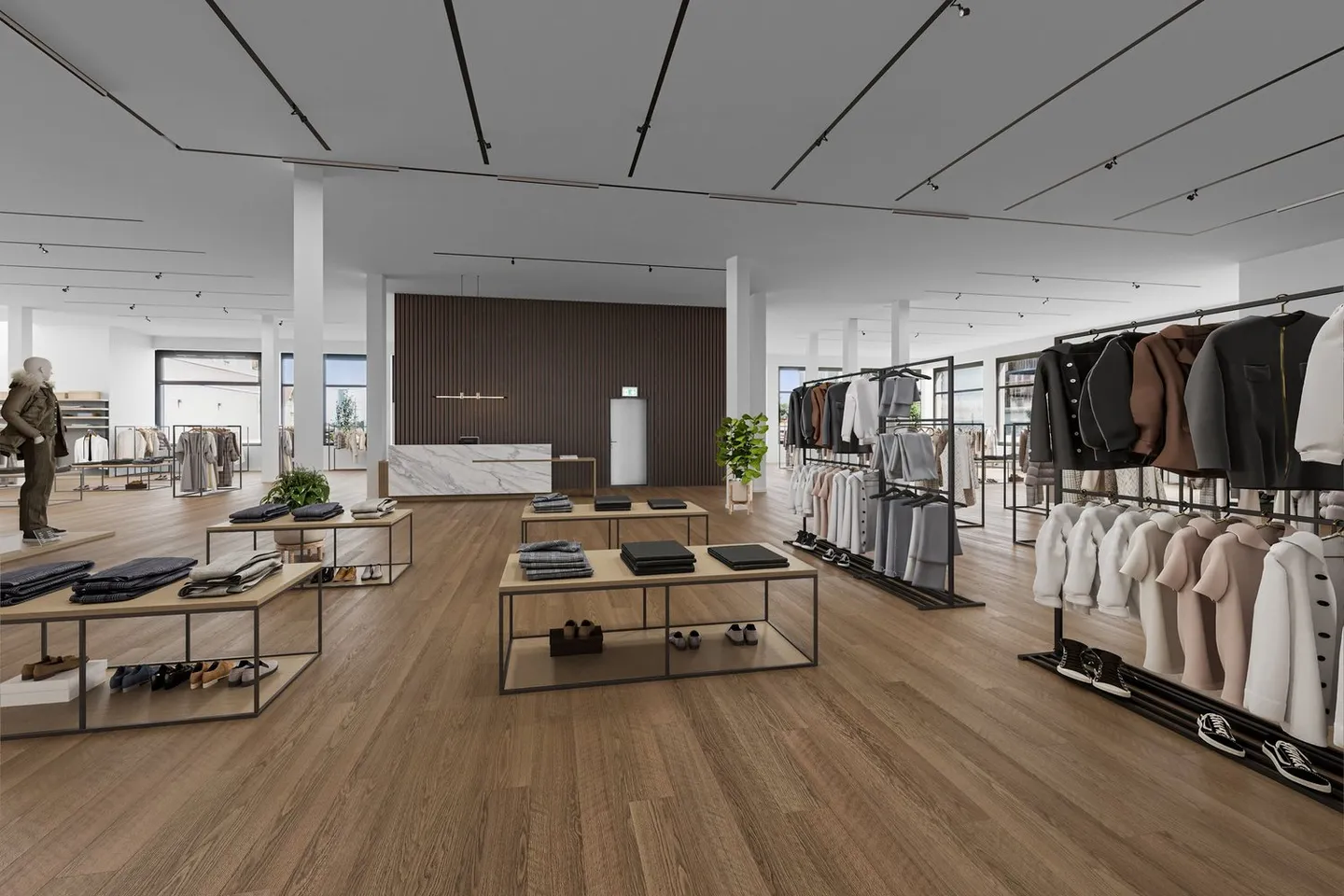 Spacious retail space in the new center of Arnegg - ideal for your concept! - Photo 4 of 8