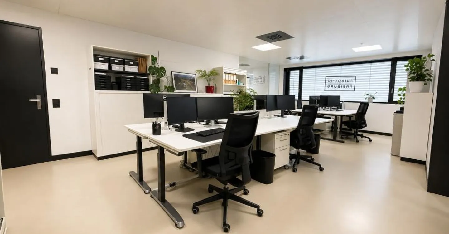 Votre prochaine adresse dans un bâtiment emblématique de Fribourg - Photo 2 of 12