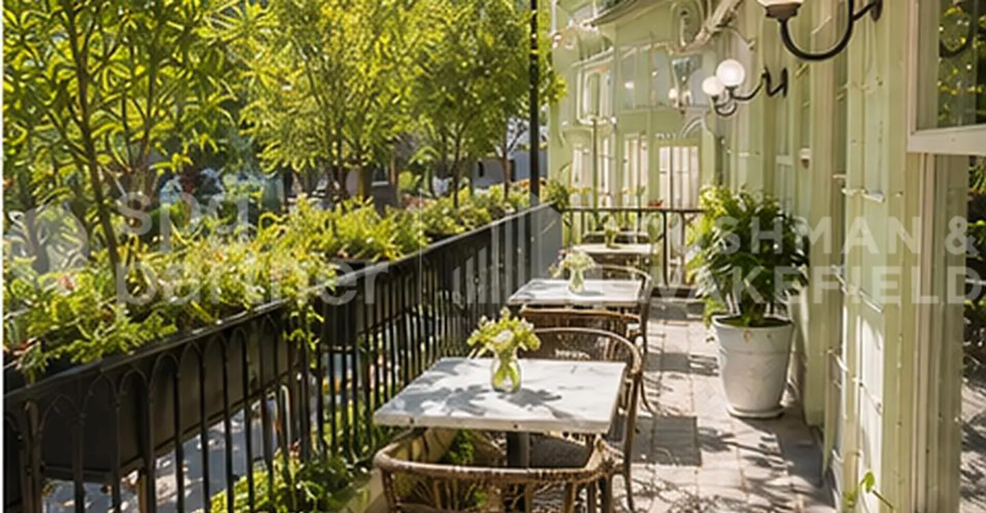 Arcade commerciale équipée de 495 m², vitrine de plain-pied avec terrasse - Tunnel 20 - Foto 7 von 9