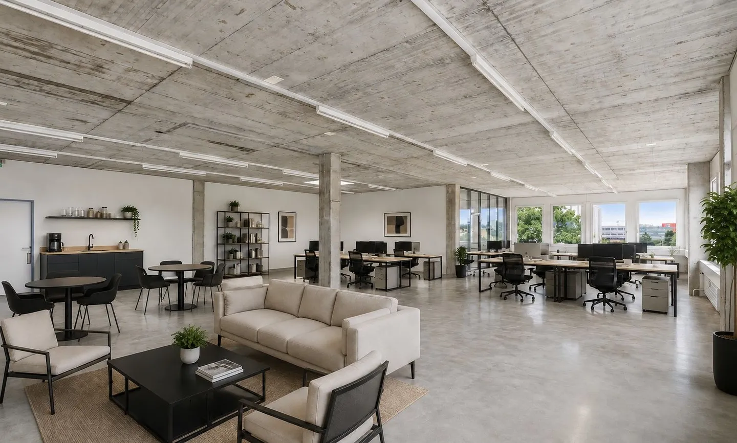 Geräumiges Büro & Showroom in Dintikon - Foto 1 von 9