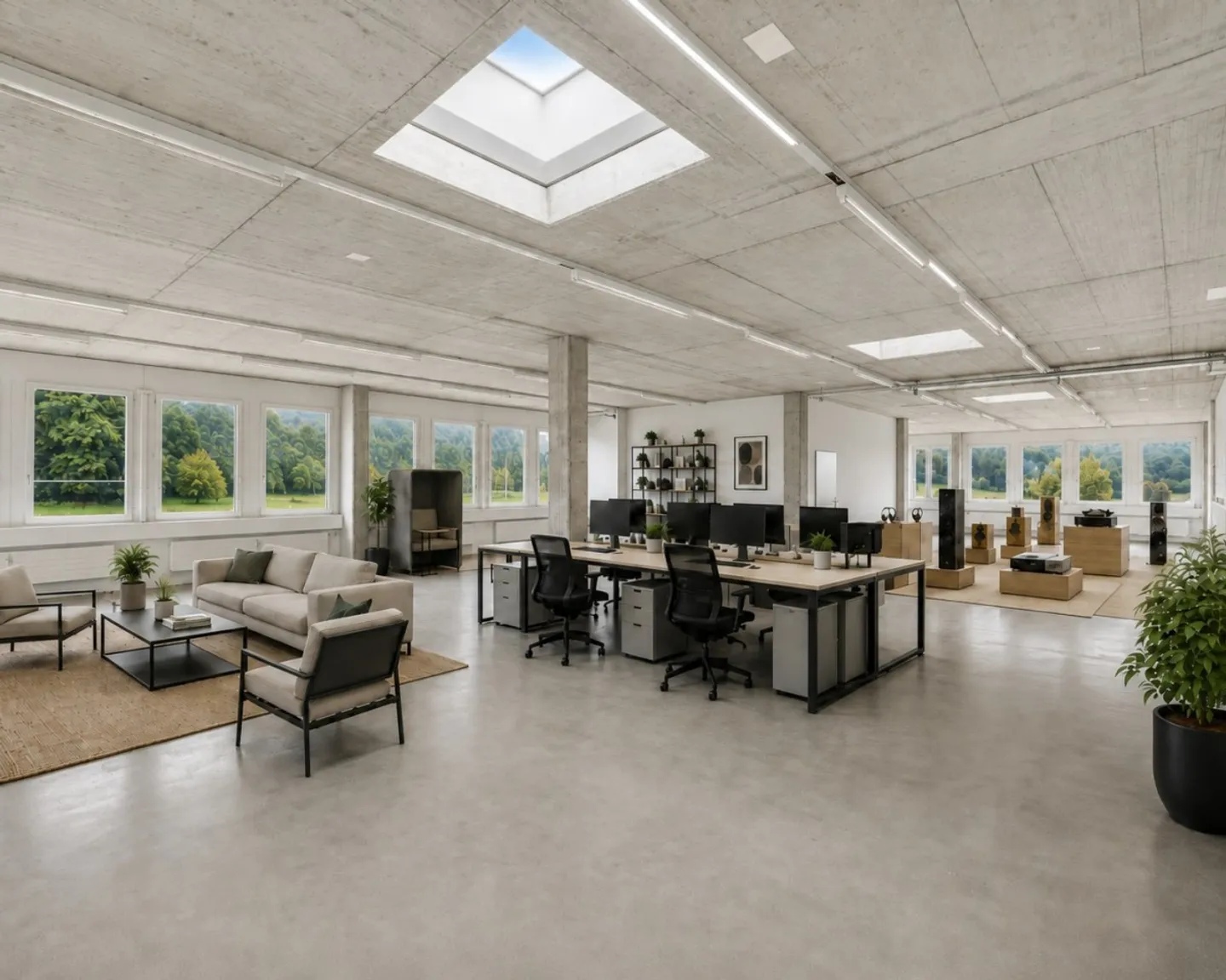 Geräumiges Büro & Showroom in Dintikon - Foto 4 von 9