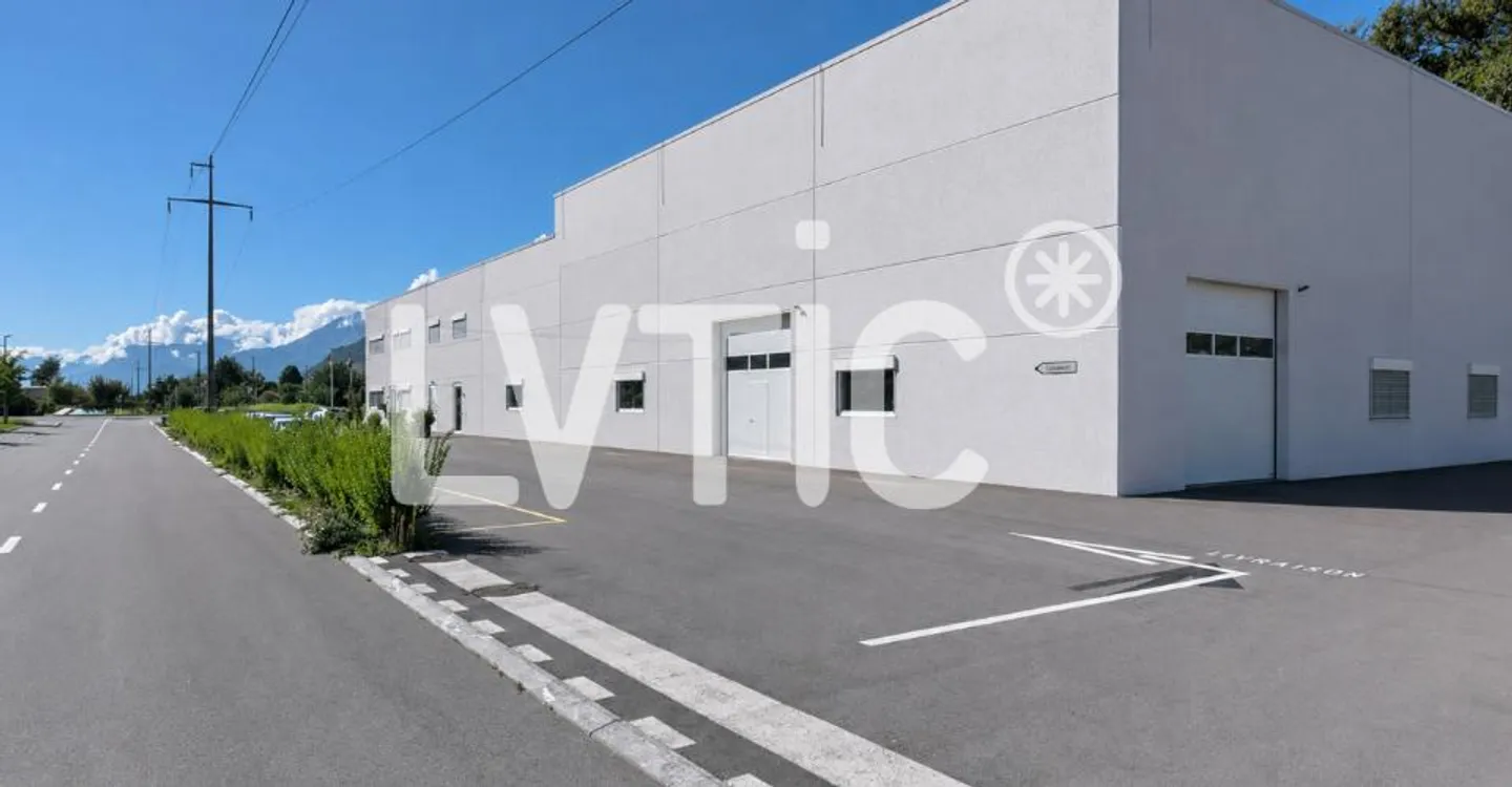 Industrielles Gebäude von 1560 m2 zur Miete in Sierre - Foto 11 von 13