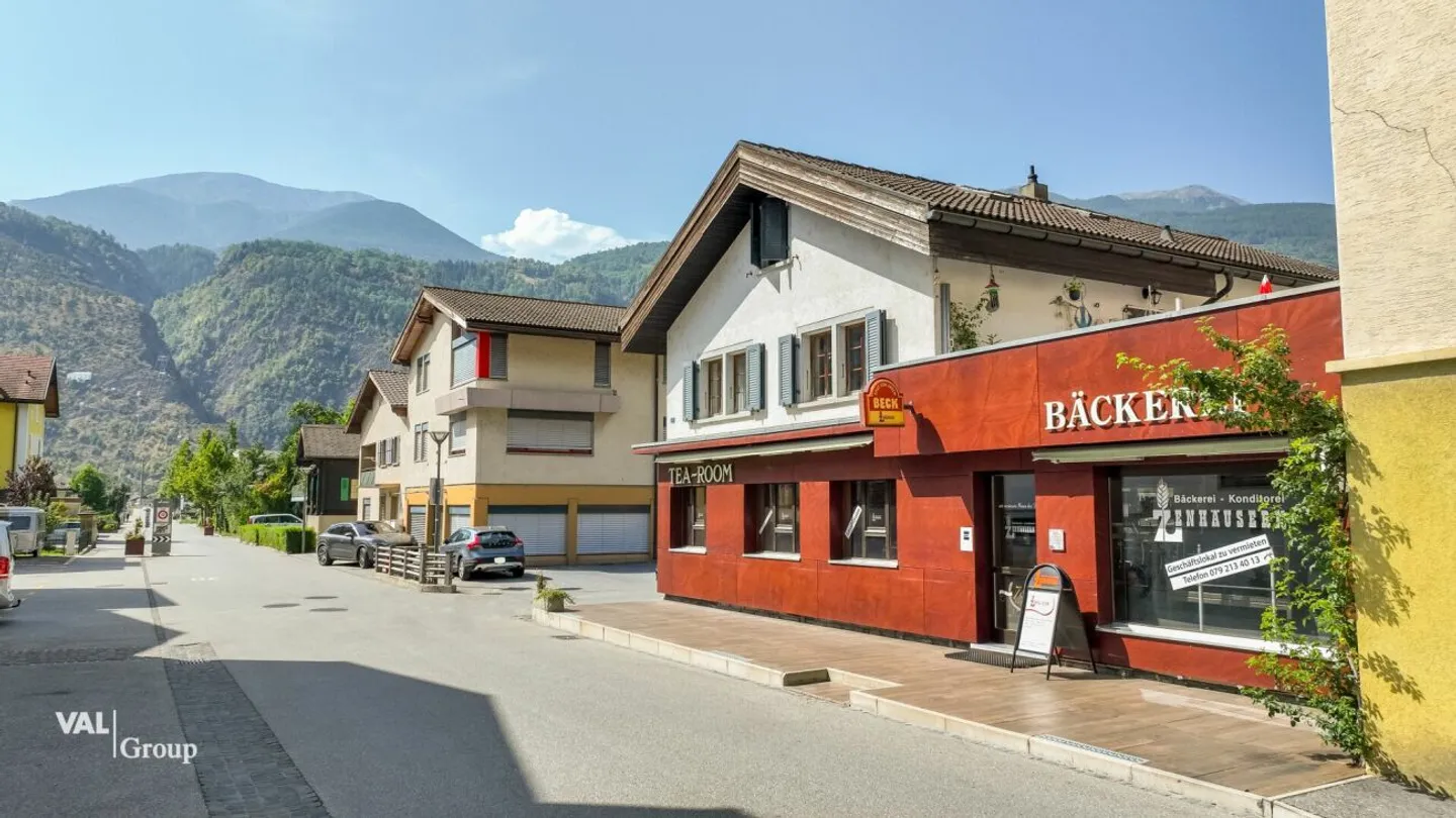 Commercial premises with charm and potential in the center of Raron - Photo 11 of 13