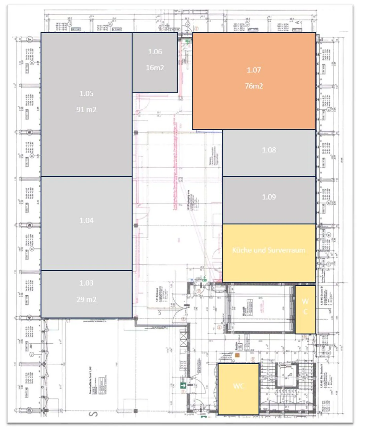 Office space / practice room 76m² - Photo 11 of 11