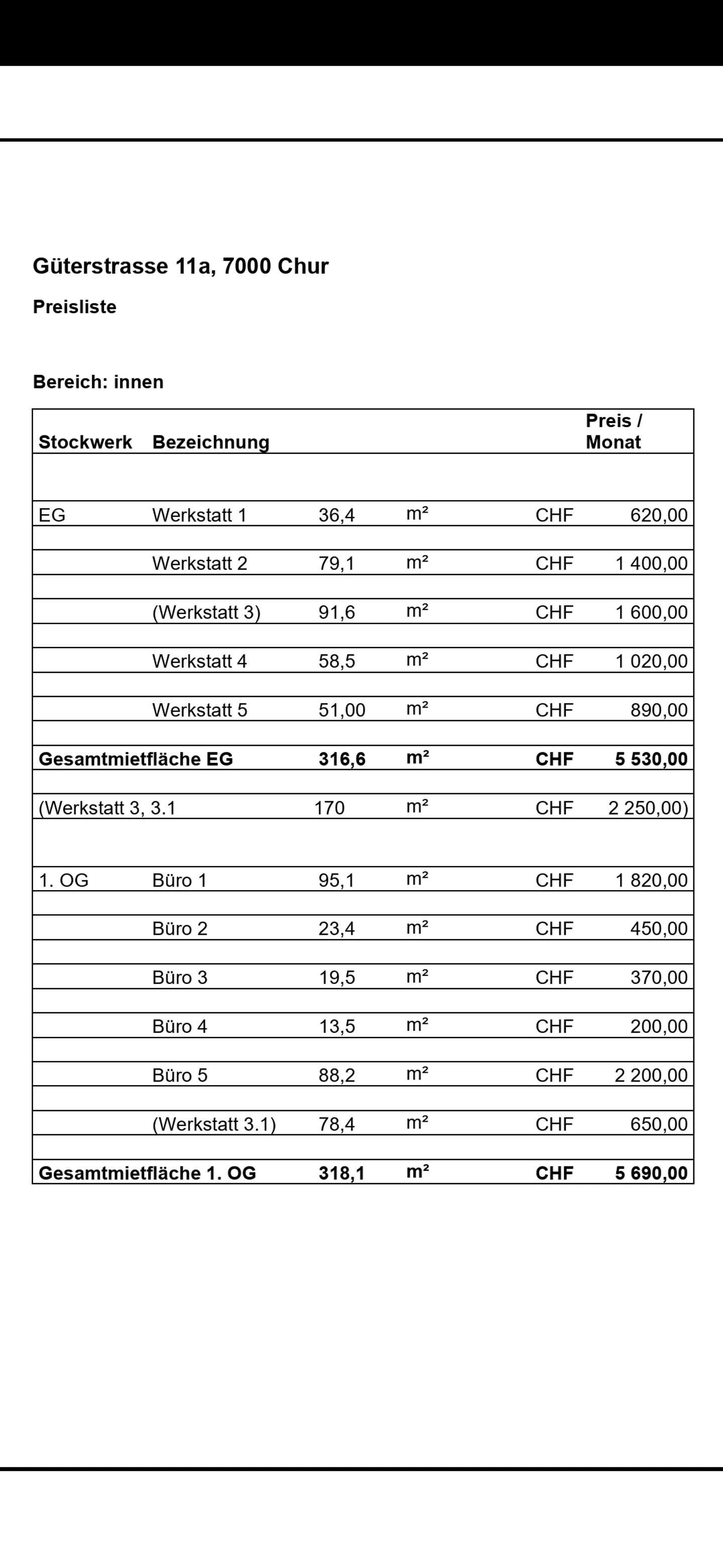Gewerbe mieten - Foto 5 von 6
