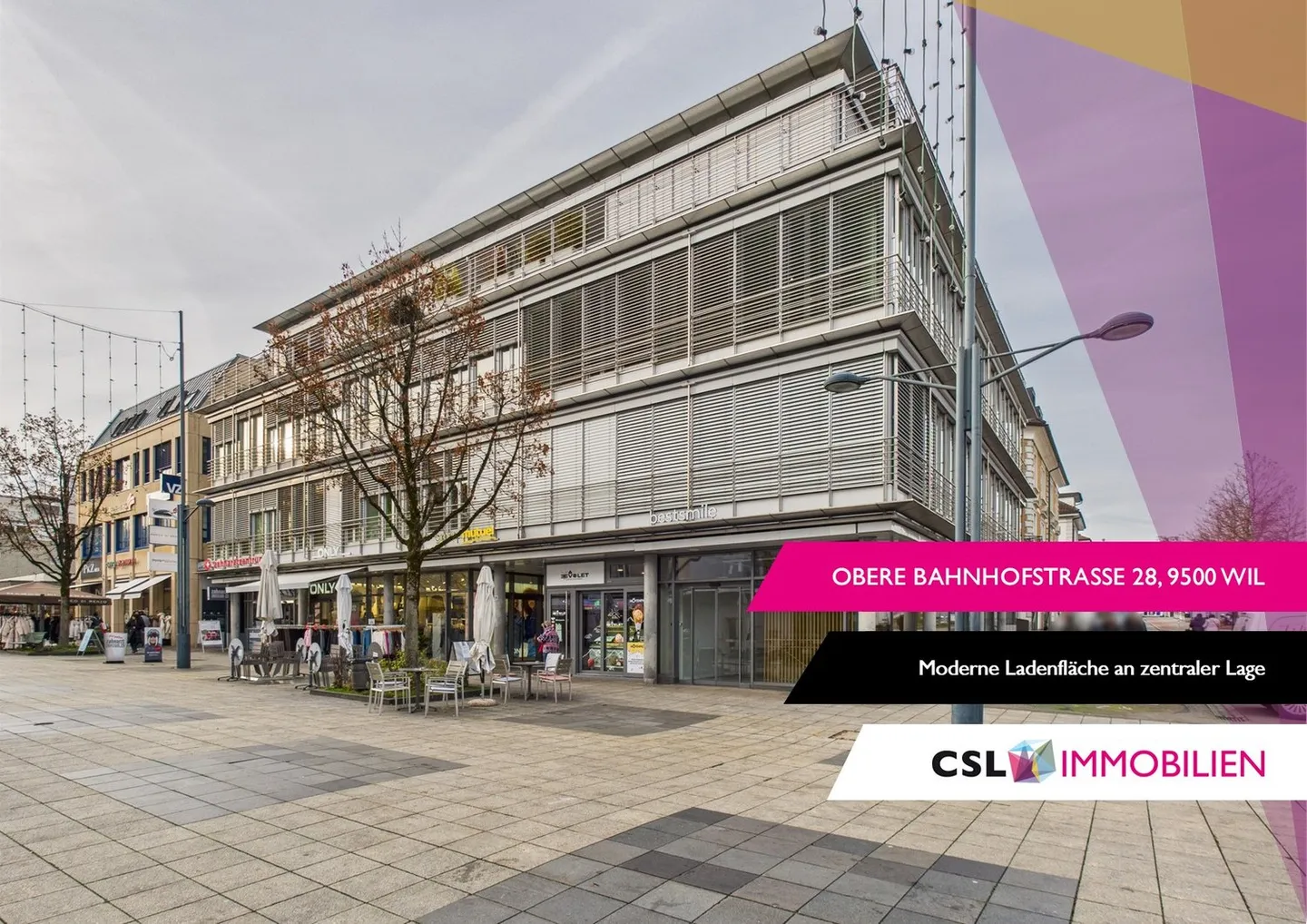Spazio commerciale moderno con alta visibilità in una posizione centrale a Wil - Foto 1 di 13