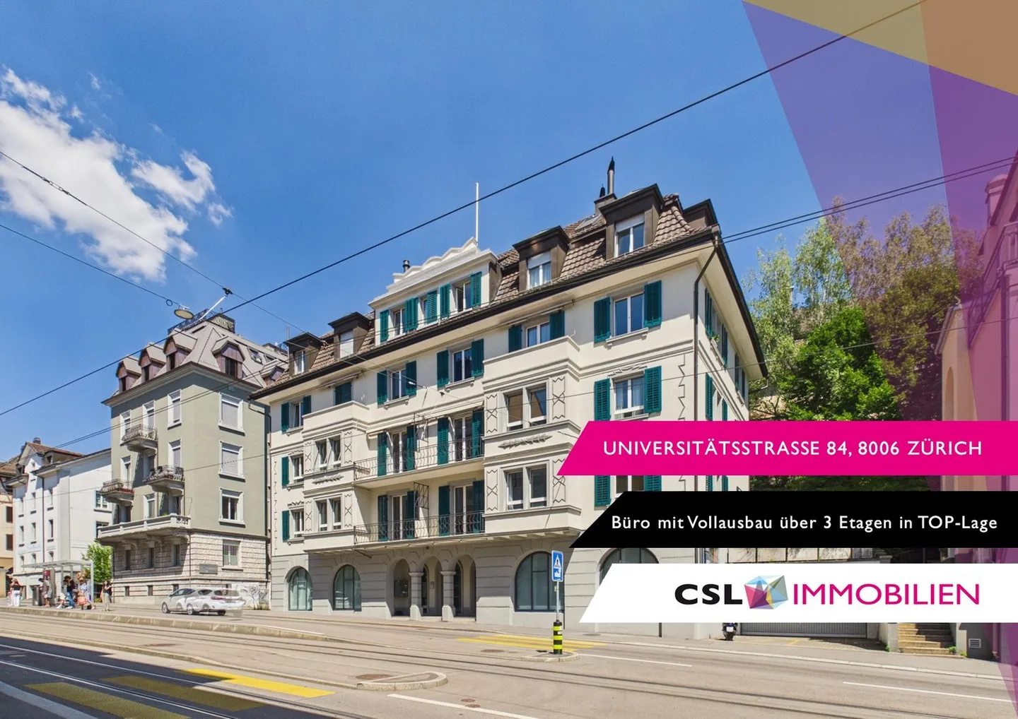 Repräsentative Bürofläche in Zürich - Foto 1 von 12