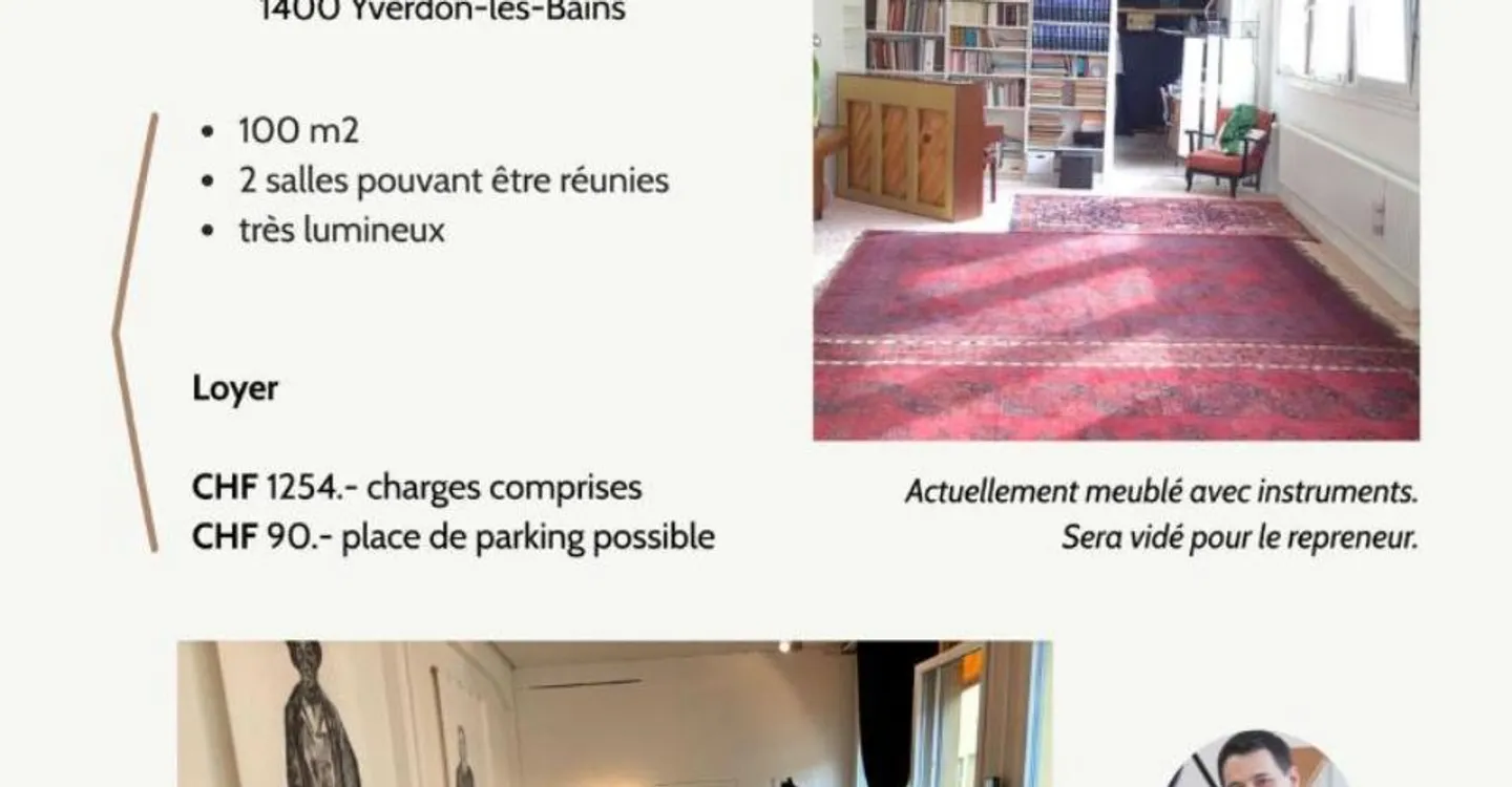 superbe local très lumineux bien situé à Yverdon - Photo 6 sur 7