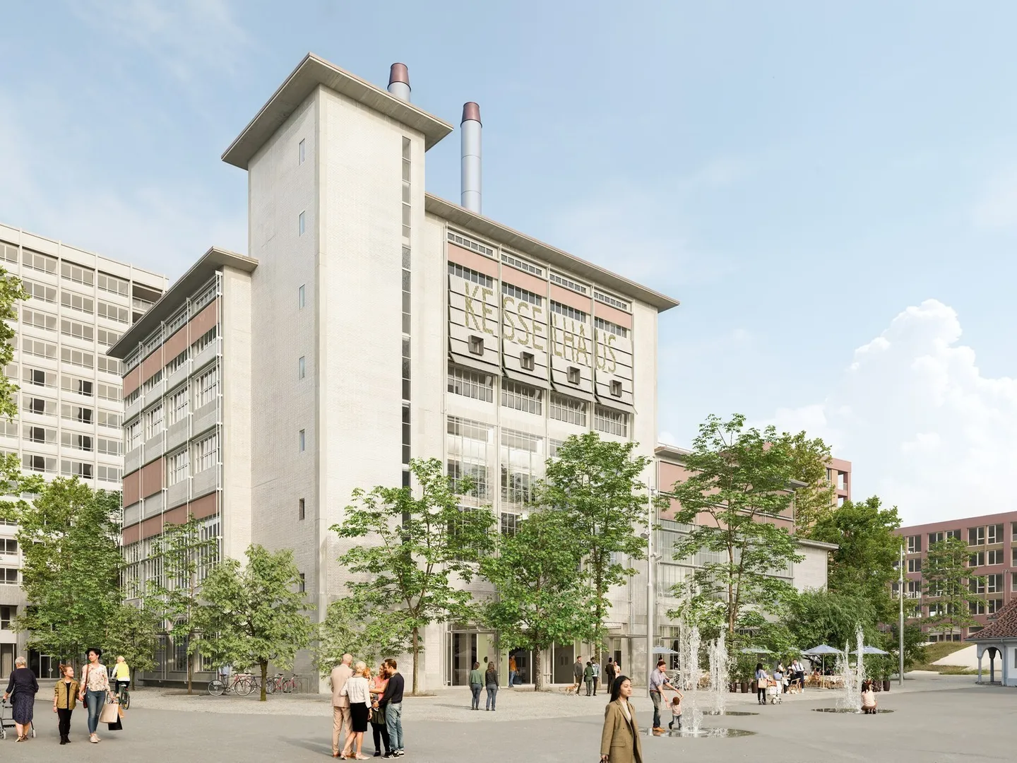 Kesselhaus - Office with industrial charm on the Papieri site in Cham - Photo 1 of 5