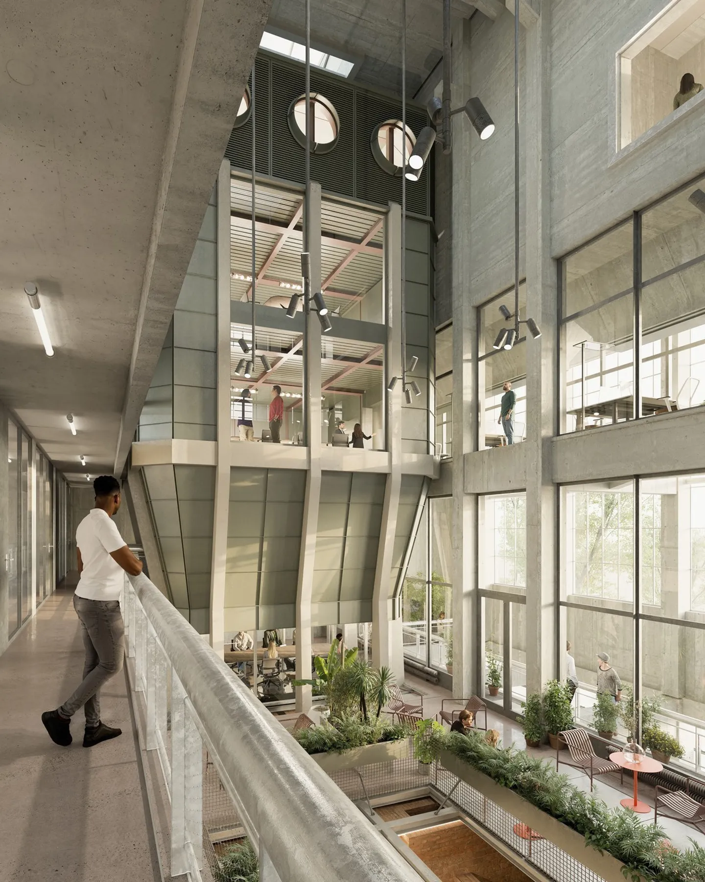 Kesselhaus - Office with industrial charm on the Papieri site in Cham - Photo 3 of 5