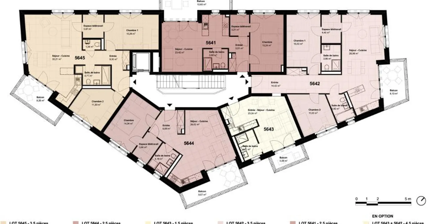 Appartement moderne au Sentier - Photo 2 sur 9