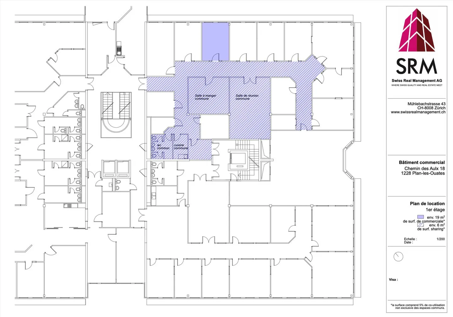 Geteilte Handwerksfläche in Plan-les-Ouates - Foto 1 von 2