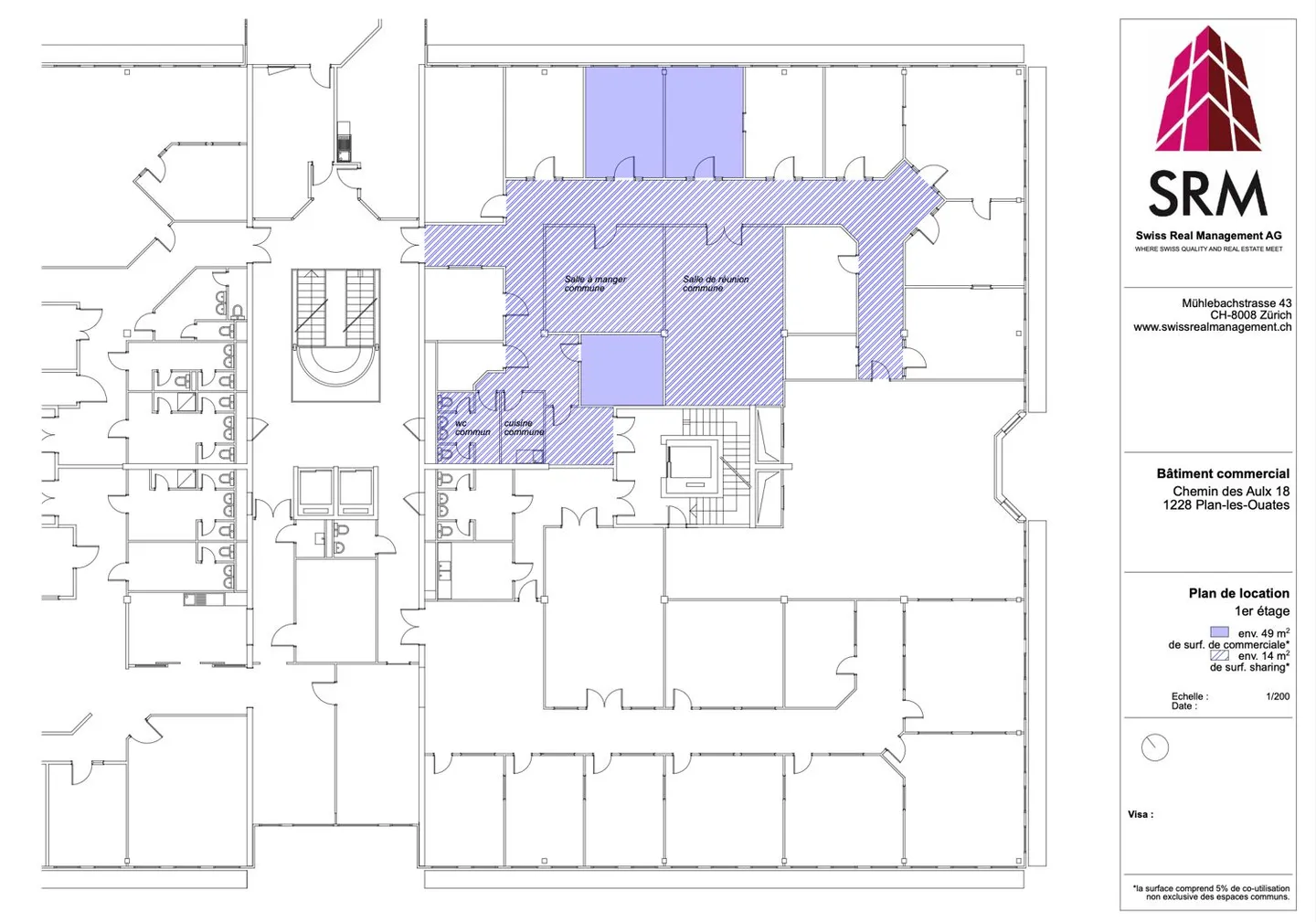 Gemeinschaftsbüro in Plan-les-Ouates - Foto 1 von 2