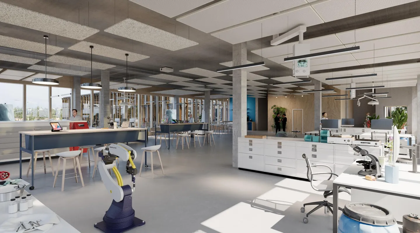 New building from 700m2 - Campus the Hive - Photo 6 of 11
