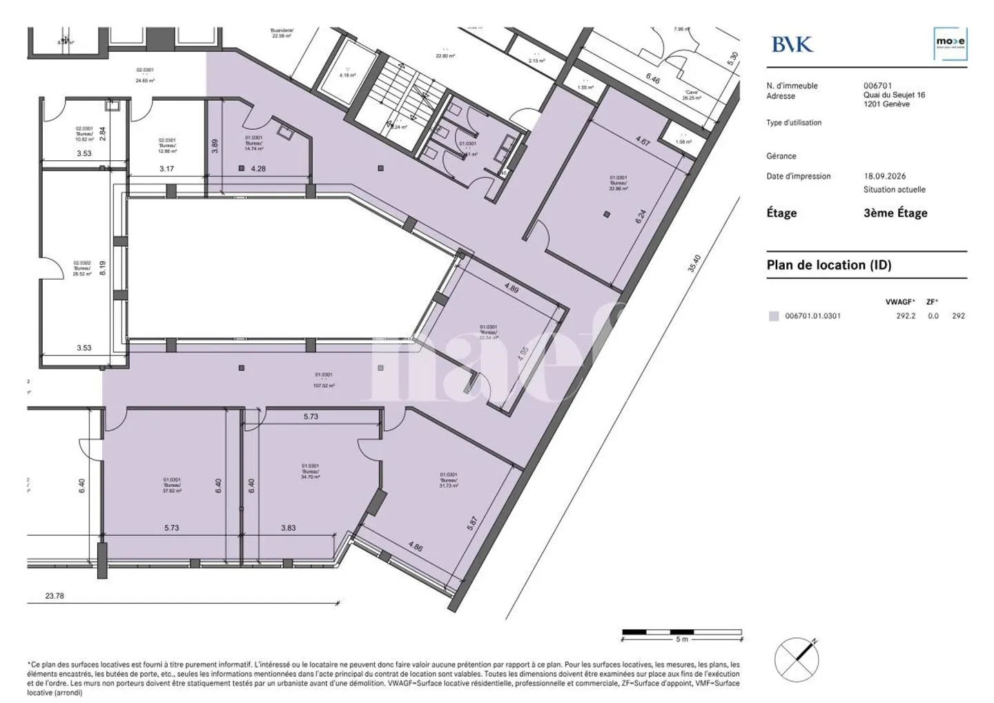 Offices of approximately 292 m2 - Photo 9 of 9