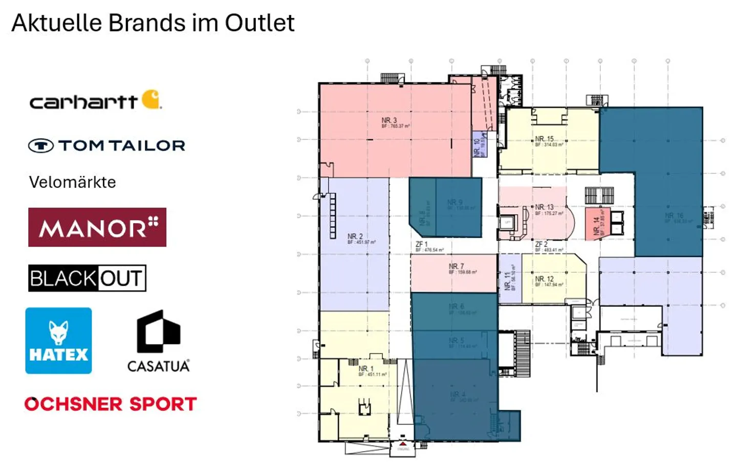 Outlets Murgenthal - espaces commerciaux disponibles - Photo 4 sur 6