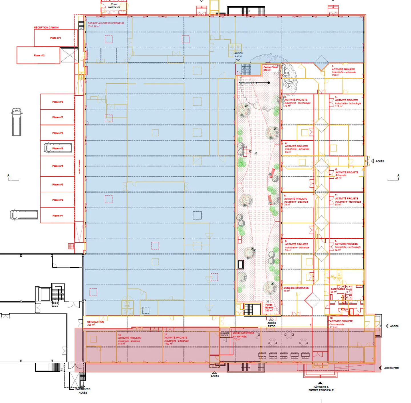 Laboratorio da 1000 m² in affitto - Deposito / laboratorio - Foto 10 di 11