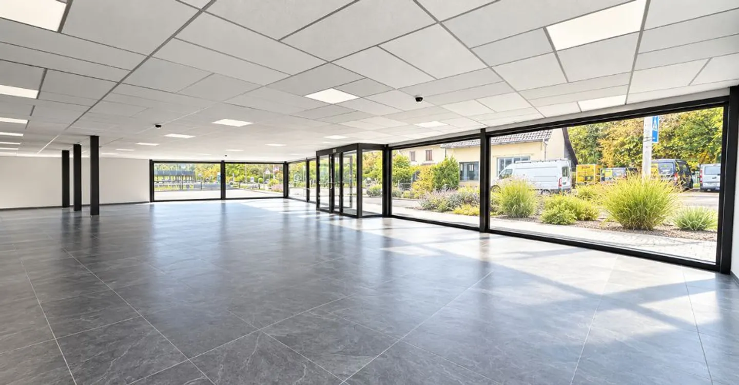 Commercial premises of 221.5 m² for rent - strategic location in Porrentruy - Photo 2 of 13