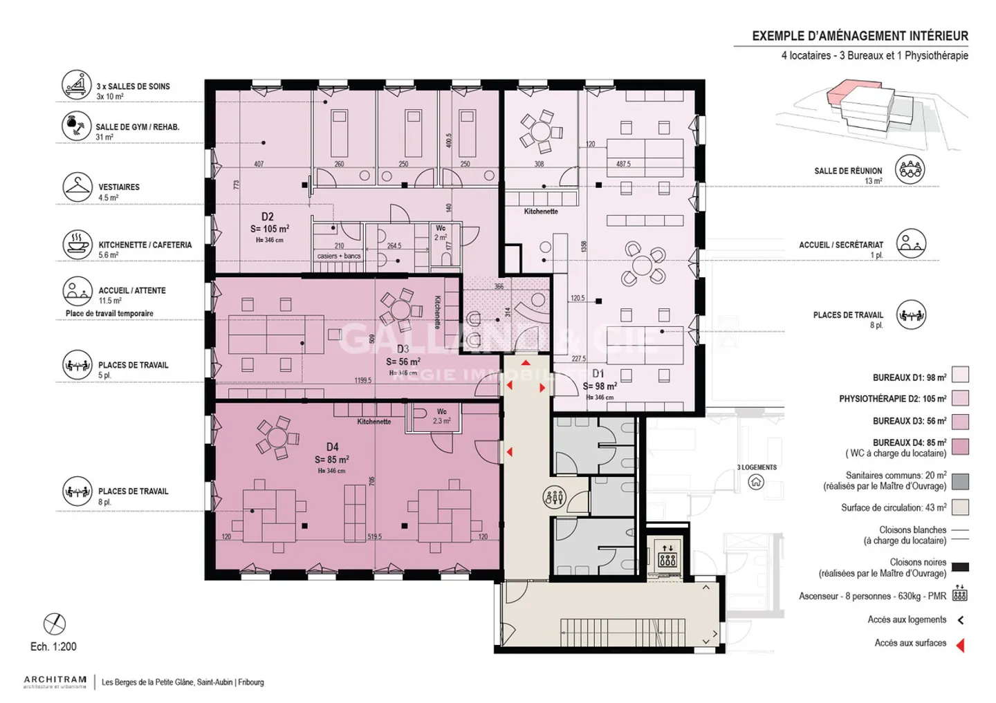 YOUR FUTURE COMMERCIAL SPACE IN SAINT-AUBIN – 56, 98 OR 105 M2 - Photo 7 of 7
