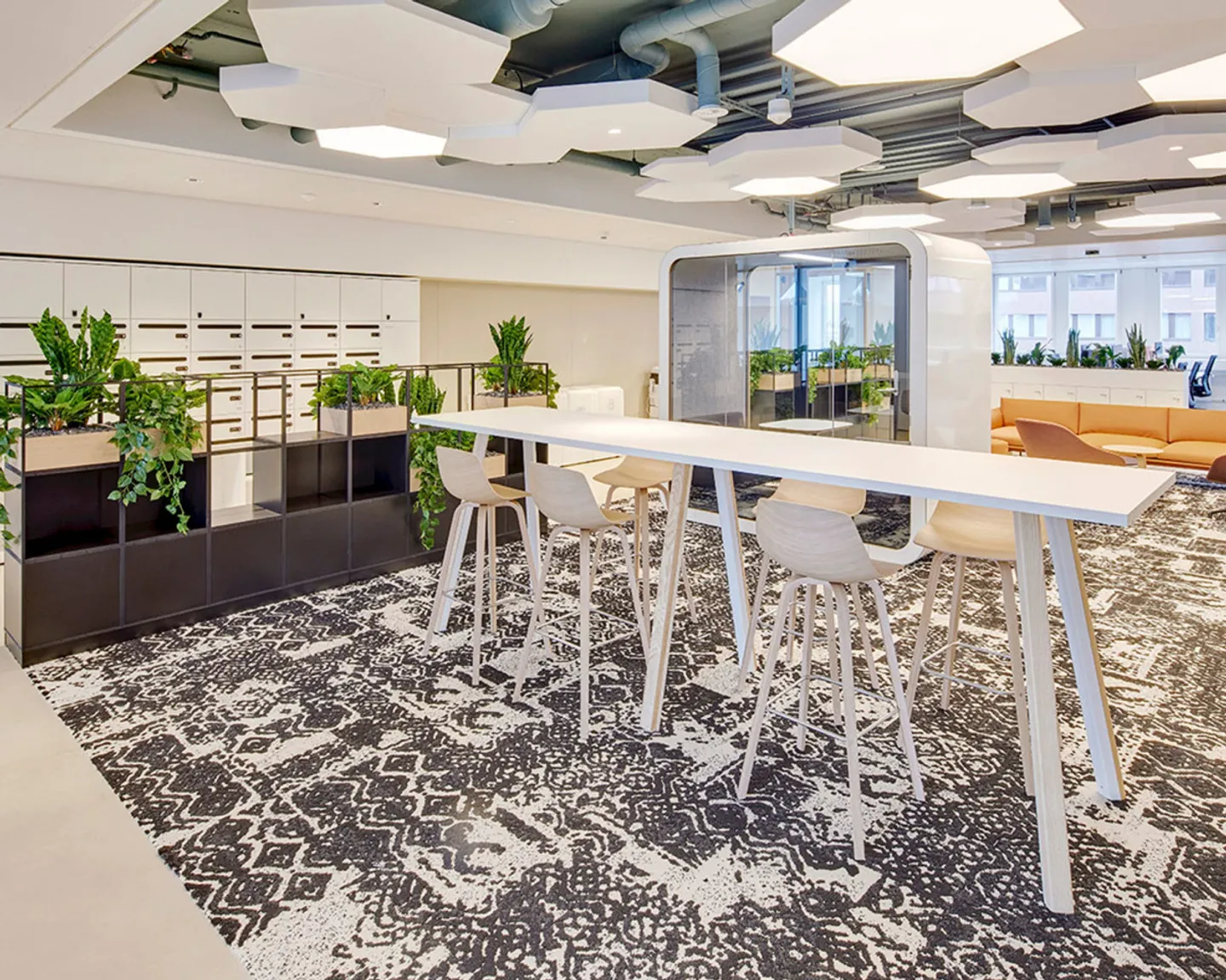 Ufficio per team di 4 persone chiavi in mano con stile - Foto 7 di 13