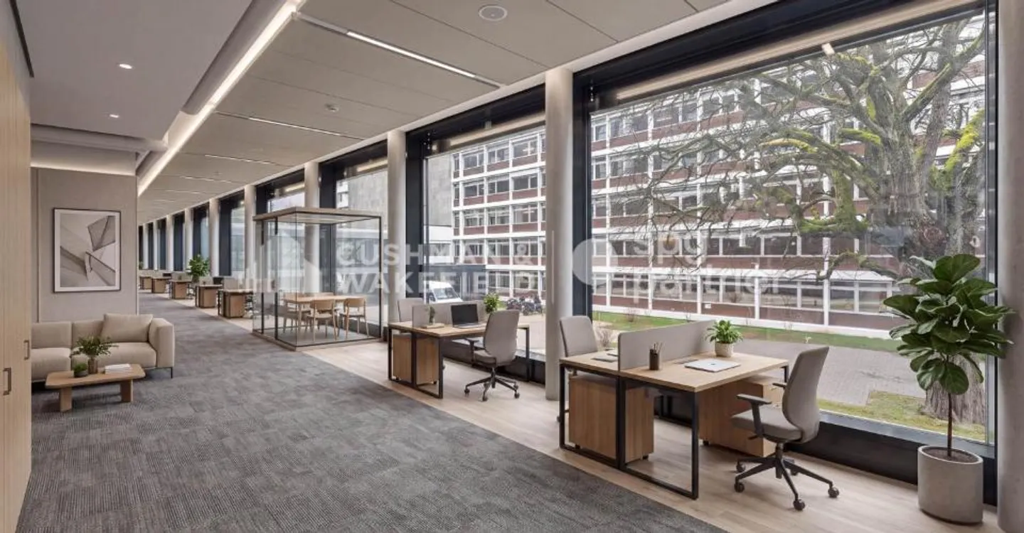 Trembley 12, Verwaltungsfläche von 700 m² im Herzen eines 5 Hektar großen Parks - Foto 3 von 13