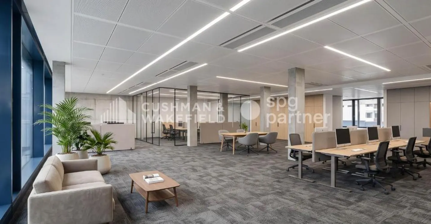 Trembley 12, professionelle Fläche von 328 m² im Herzen eines privaten Parks - Foto 9 von 13
