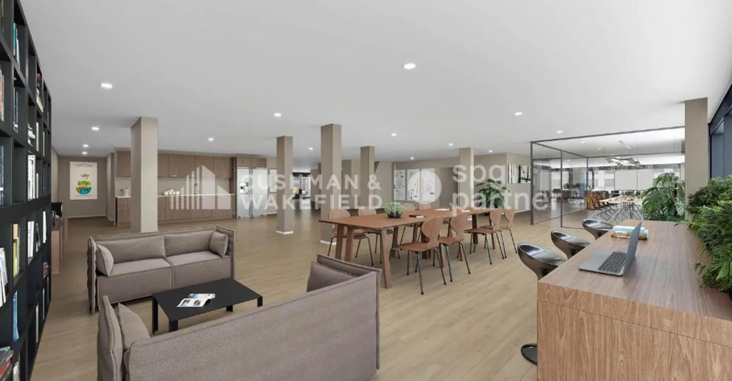 Trembley 12, professionelle Fläche von 328 m² im Herzen eines privaten Parks - Foto 11 von 13