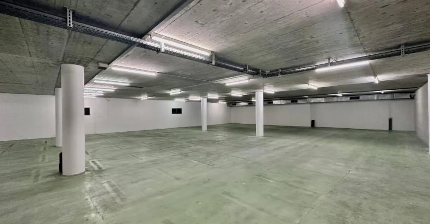 Warehouse, storage of 1000 m2 divided from 500 m2 for rent in the hypercenter of Sion - Photo 4 of 5